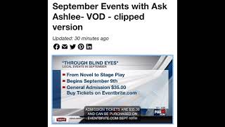 Ask Ashlee : FOX19 Sept Events Around The Tri-State