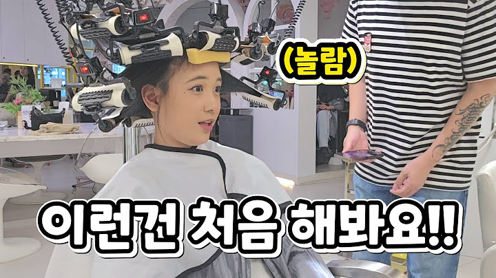 한국 미용실에서 인생 처음 해보는 스타일로 변신한 인도네시아 소녀의 반응!! (ft. 오늘따라 오빠가 그리운 수아)