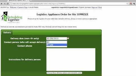 RTP Ordering Tutorial