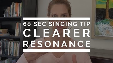 60 Second Singing Tip: Clearer Resonance | Arden Kaywin Vocal Studio