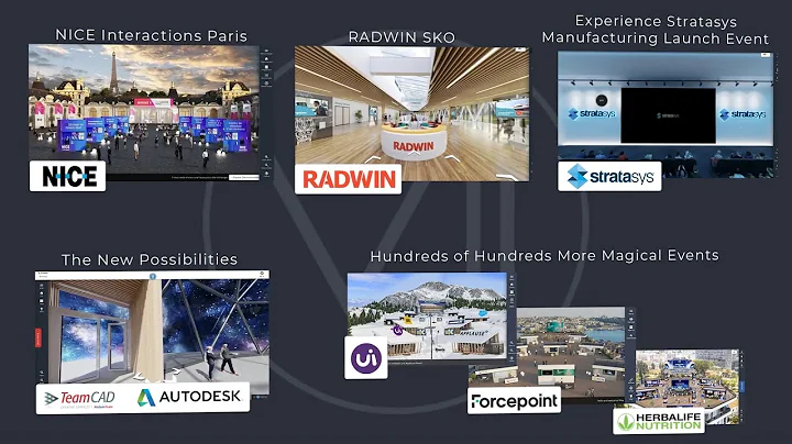 Vii Events 3D Virtual Events - Customer Designs & Branded Venues | Unparalleled Attendee Experience