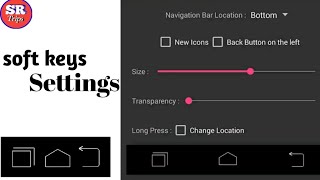 Soft keys - Home Back Buttom app settings___for "SR Trips" screenshot 2