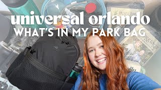 What’s in My Park Bag Universal Orlando | Pack with Me for Universal Orlando 2022