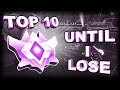 PLAYING IN THE TOP 10 UNTIL I LOSE | How to Adapt in 1v1 #1