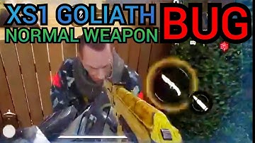 XS1 GOLIATH OP Weapon BUG - COD Mobile