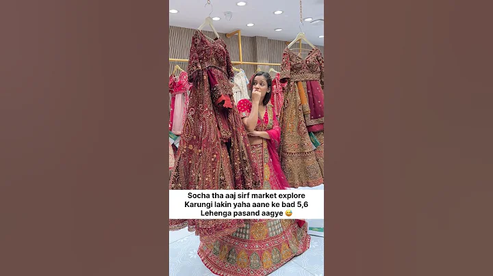 Bridal Lehenga For Rent #wedding #bride #lehenga #outfit #rent #shorts #trending #yt