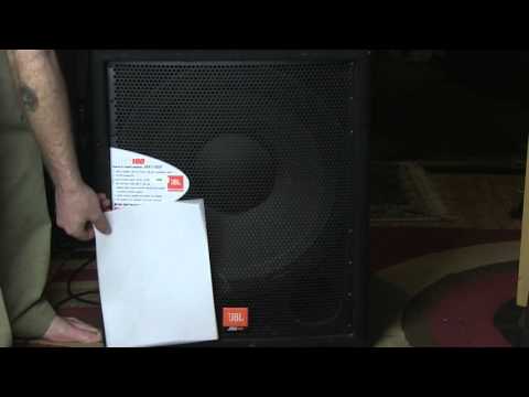 JBL JRX118SP Subwoofer Test