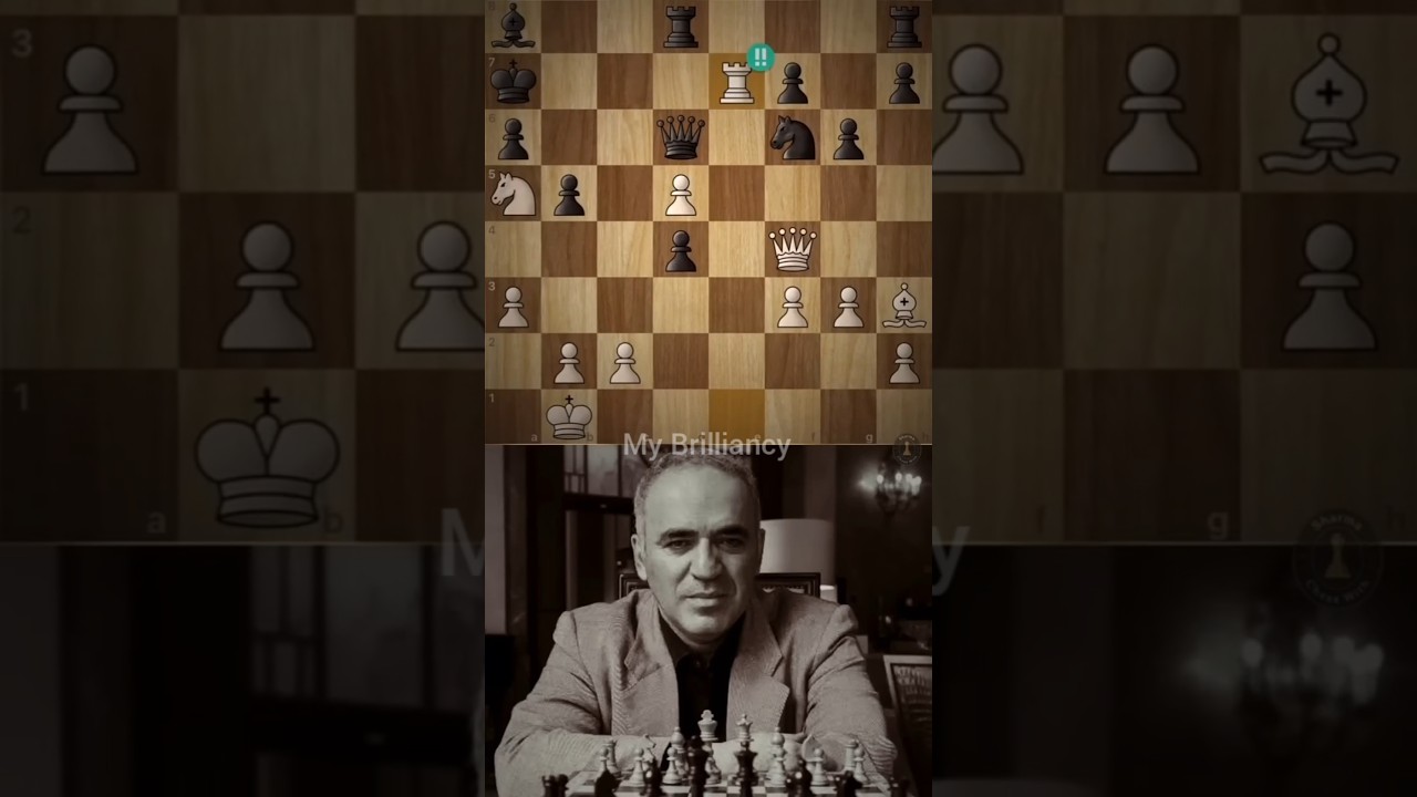 Garry Kasparov's immortal game 