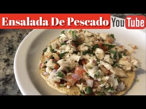 Video: Cómo Hacer Ensalada De Pescado Hervido