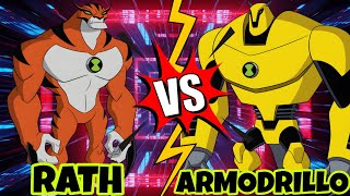 Rath vs Armodrillo (Ben 10 xenodrome) Ben 10 Ultimate Alien Rath Transformation screenshot 3