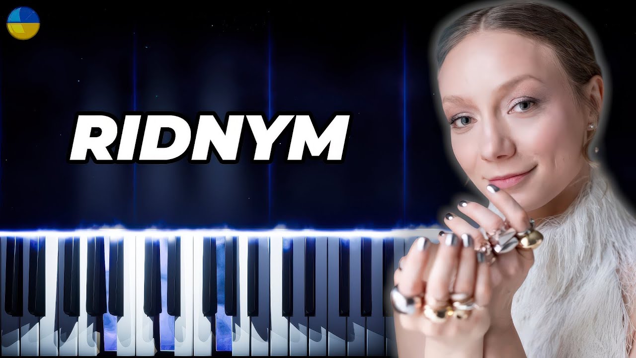LELÉKA — Ridnym piano karaoke instrumental cover - лелека рідним - кавер на пианино, караоке