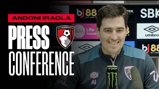 Andoni Iraola on Rayan’s Brazil call-up, Manchester United and injury latest | Press Conference