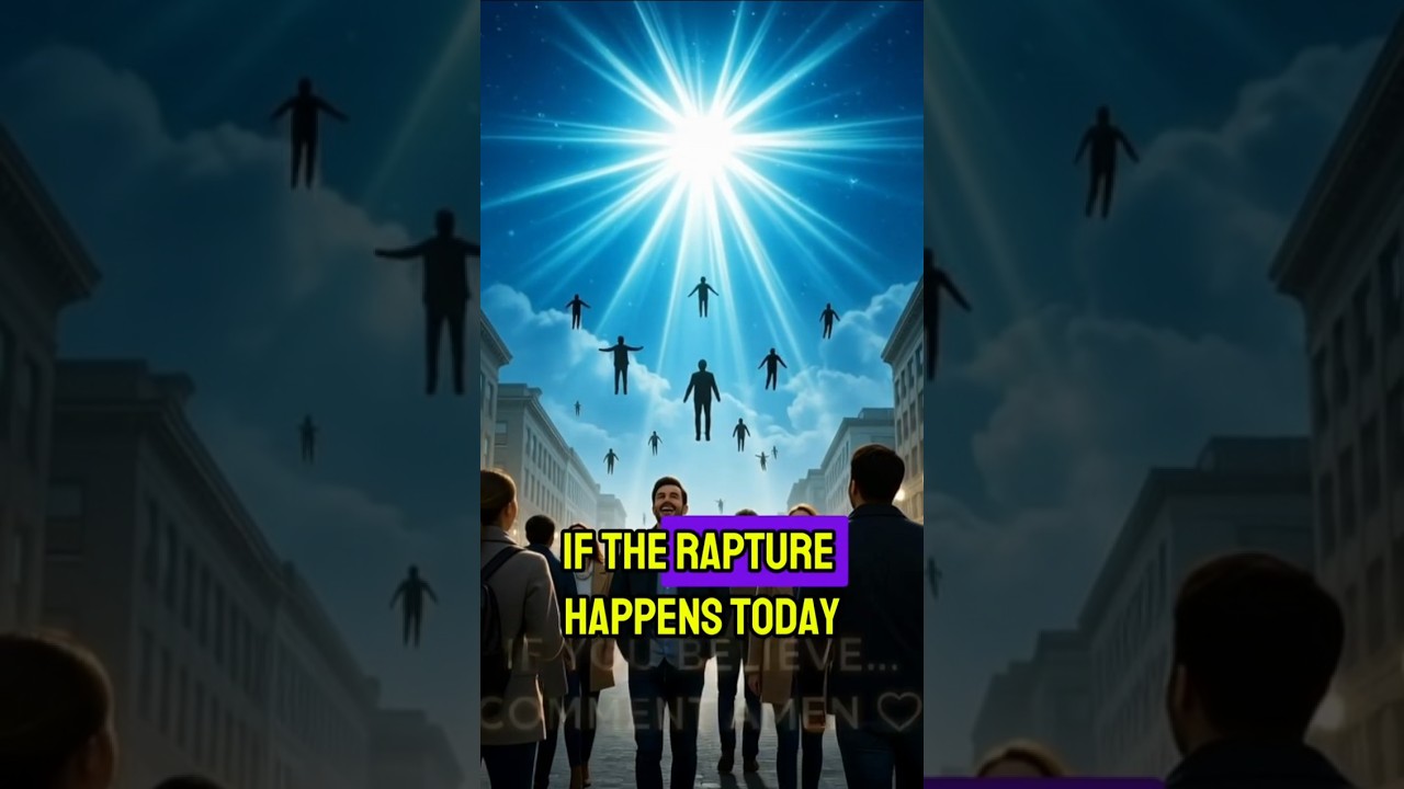 If the Rapture Happens Today: Are You Ready to Go?