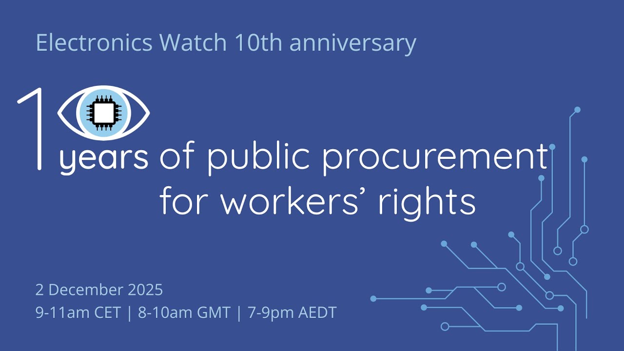 10 years of public procurement for workers' rights