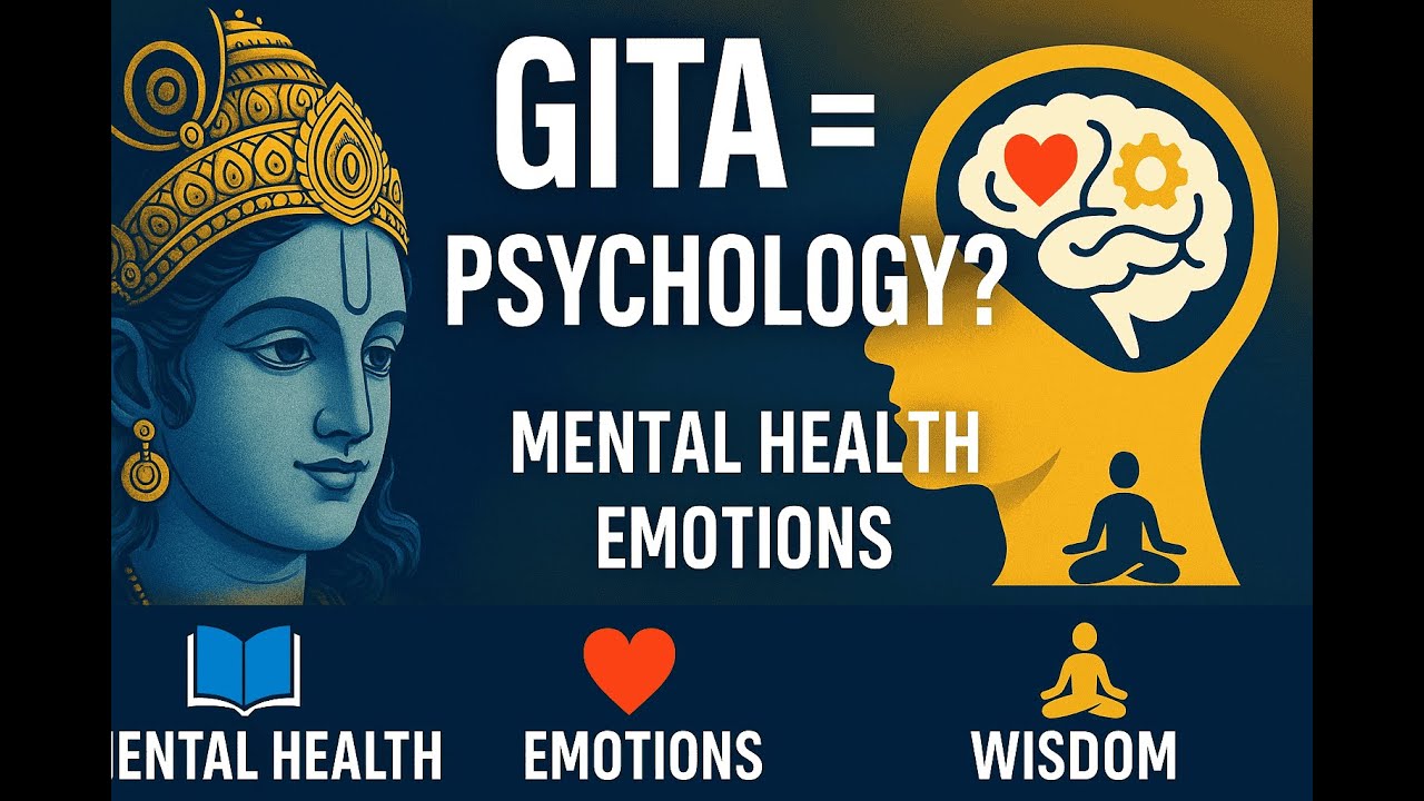 Bhagavad Gita Explained from a Psychologist’s Lens | Mental Health & Spiritual Growth | NET-JRF