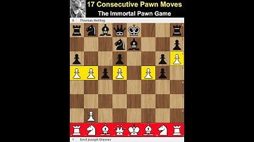 The Immortal Pawn Game | Emil Joseph Diemer vs Thomas Heiling 1984