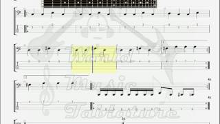Darkkk   Sky Digger Numb BASS GUITAR TAB