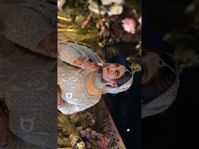 Two Hearts, One Forever | Beautiful Walima Couple Highlights 🤍| Walima Couple Dress #brideandgroom