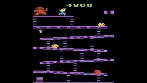 Atari 2600 Longplay [014] Donkey Kong