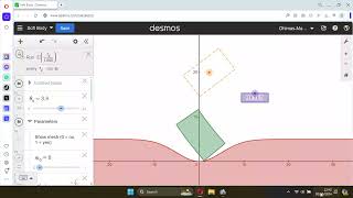 Equation of Rectangle Jelly on Cartesian Plane run by Desmos software screenshot 5
