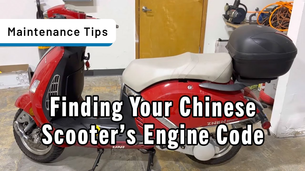 How to Locate the Engine Code on Your Chinese Scooter