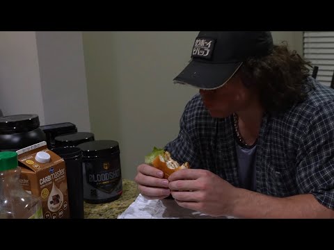 Thumbnail for Fall Cut Day 21 - Arms and Full Day of Eating 233 Lbs