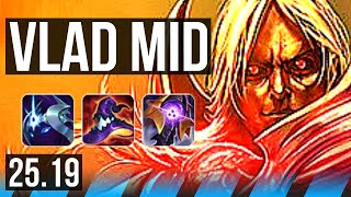 VLADIMIR vs IRELIA (MID) | Legendary, 19/2/3 | EUNE Master | 25.19