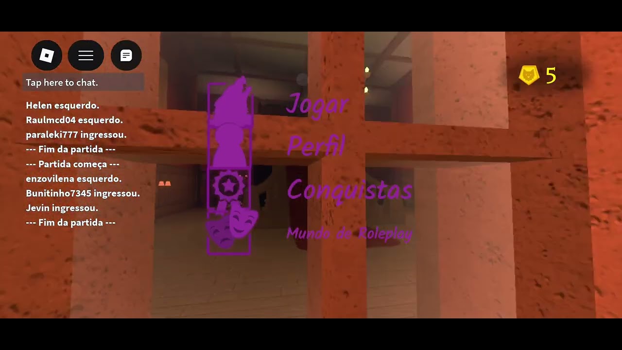 Eu jogando lobo no roblox 