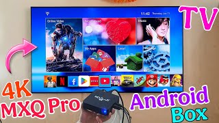 MXQ Pro 4K Android Box For TV | Android Box For TV | Old TV Ko Smart TV Me Kaise Convert Kare