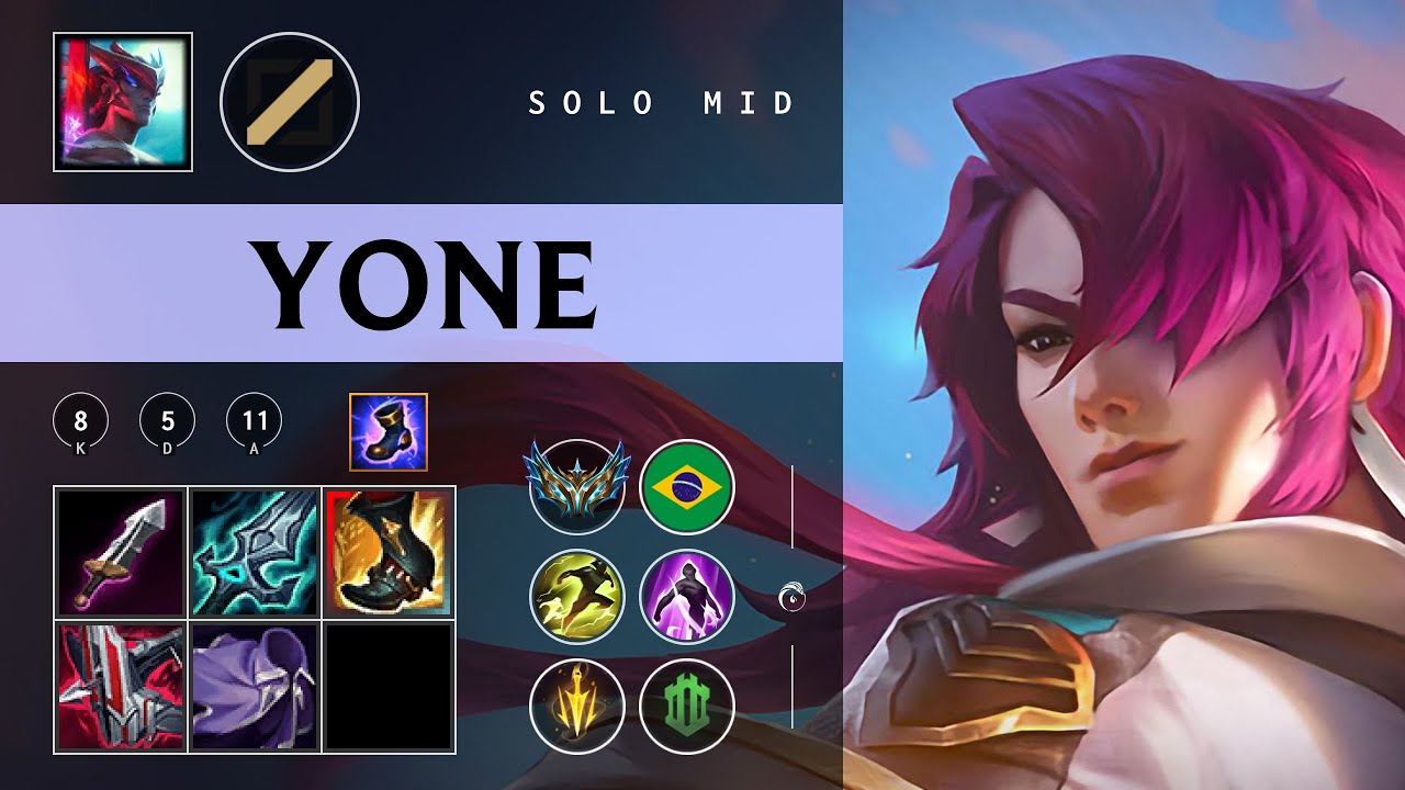 Yone Mid vs Galio - BR Challenger Patch 26.02