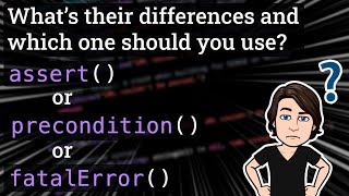 assert() vs precondition() vs fatalError(): how do you choose? 🤔 Profile