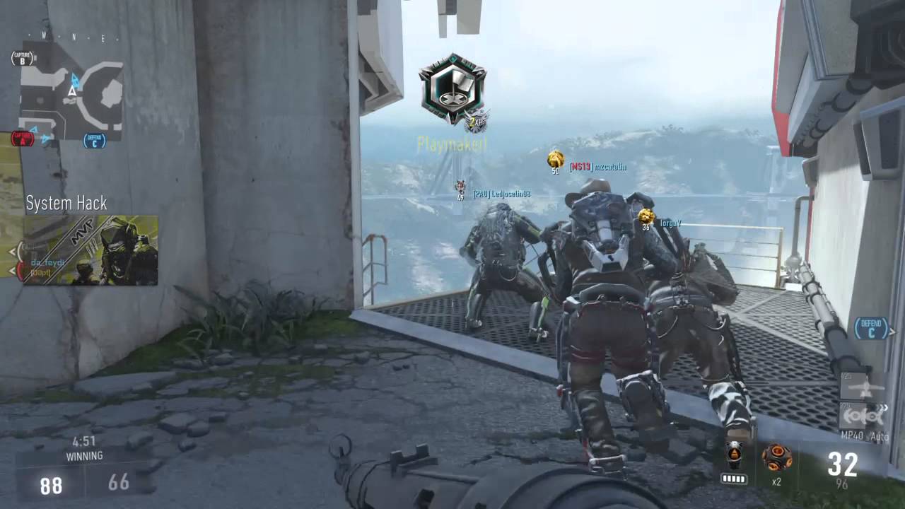 Cod AW Mp40 Gameplay