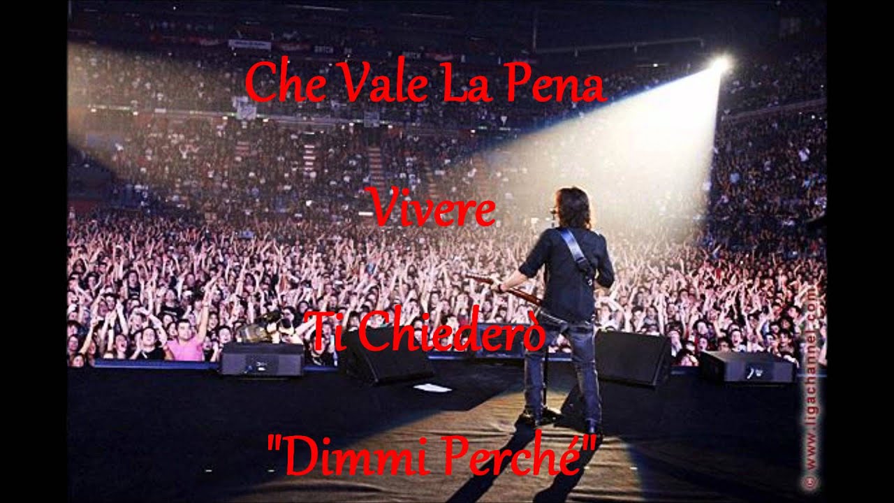 Da Adesso In Poi- Ligabue - YouTube