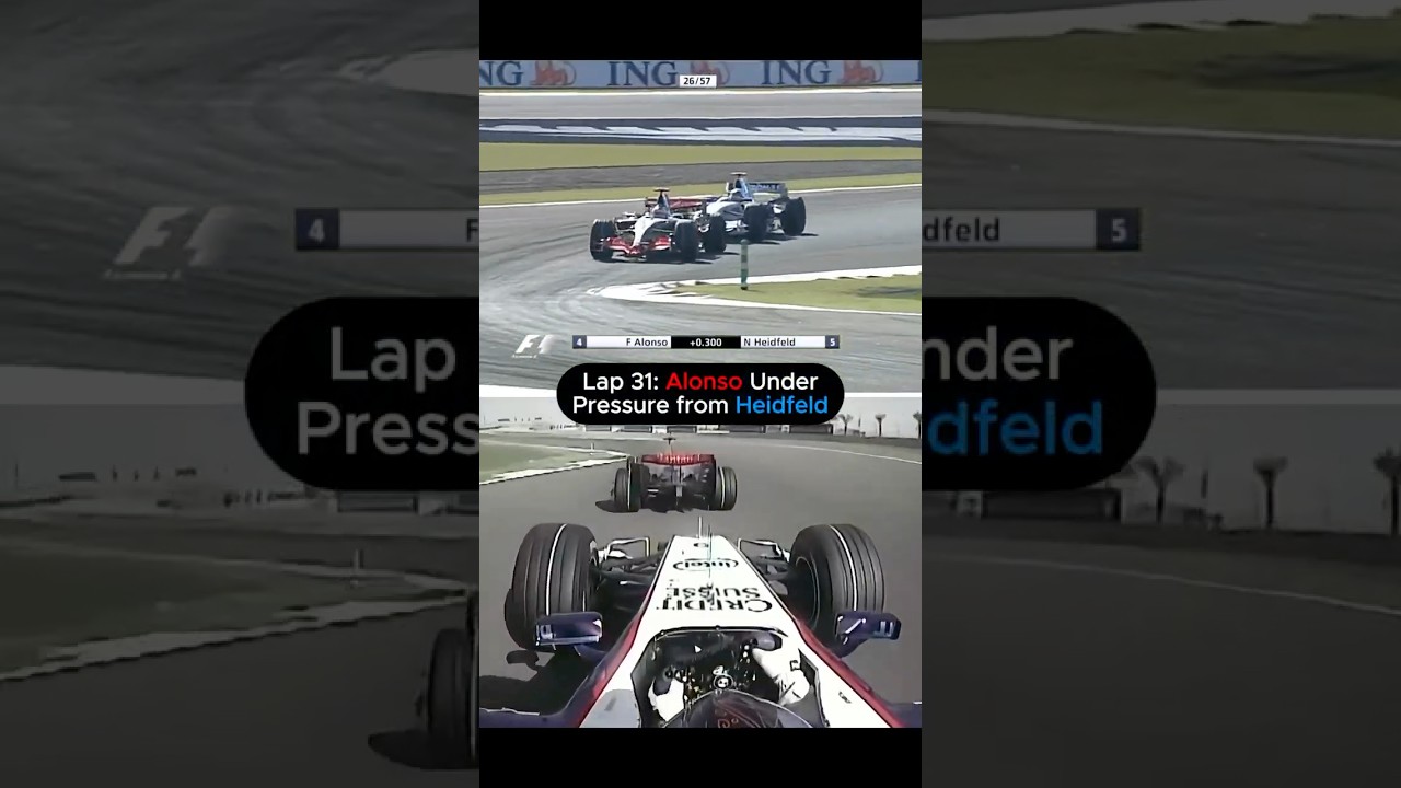 Heidfeld's Bold Move on Alonso!