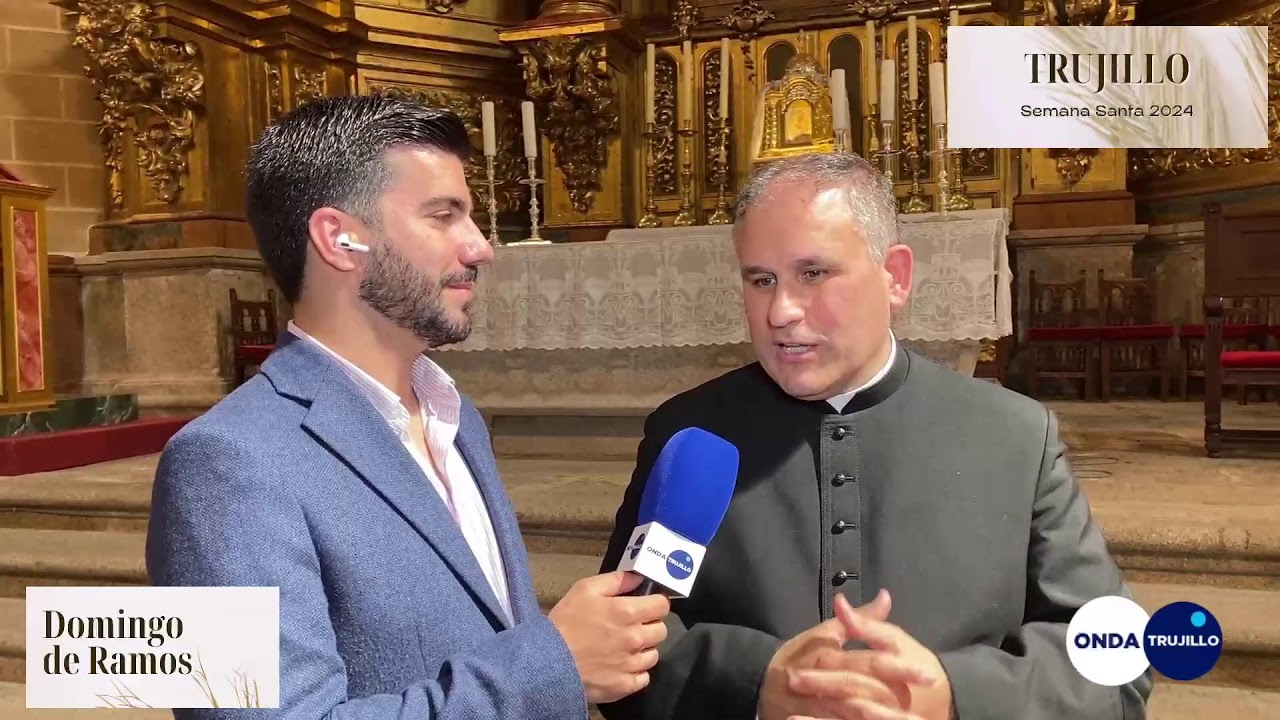 Domingo de Ramos Trujillo 2024 - Llegada de la procesión a San Francisco