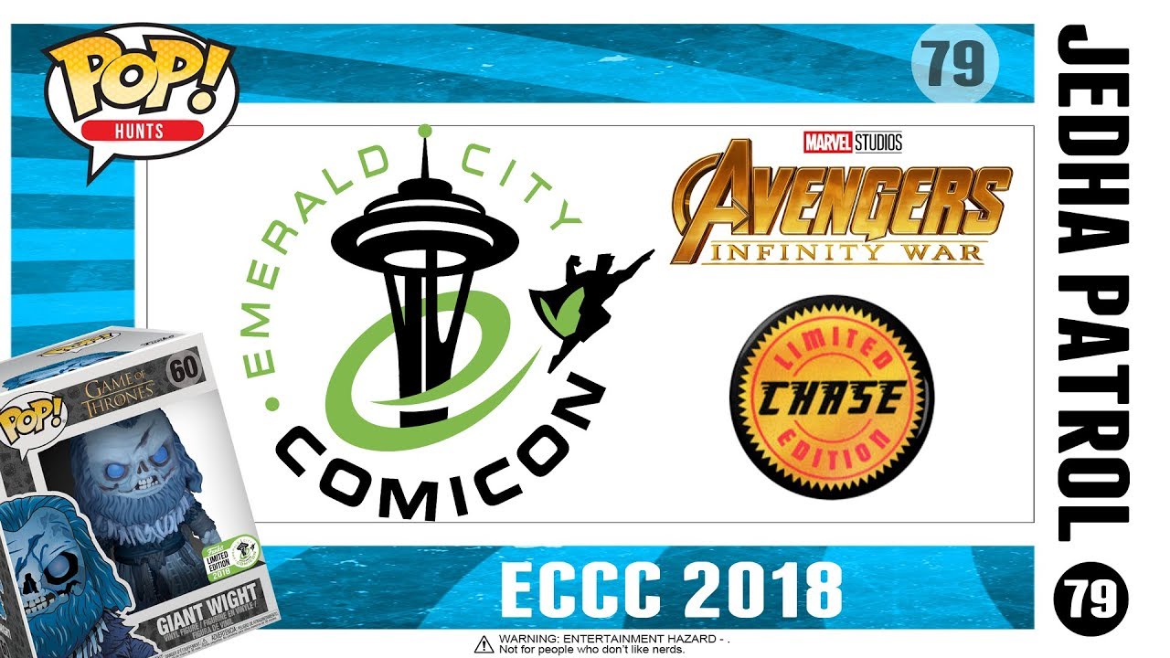 ECCC 2018 Funko Pop Hunt - Exclusives & Chases