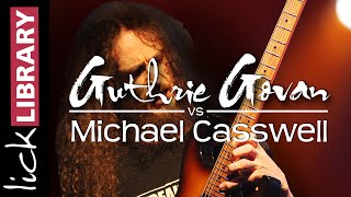 Guthrie Govan vs Michael Casswell | Vigier Fretless | Online Guitar Lessons