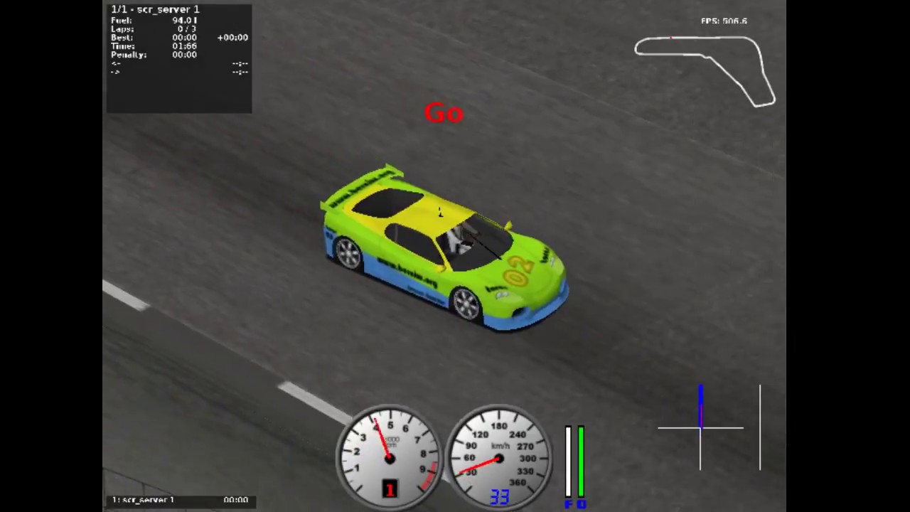 TORCS race car with neural network