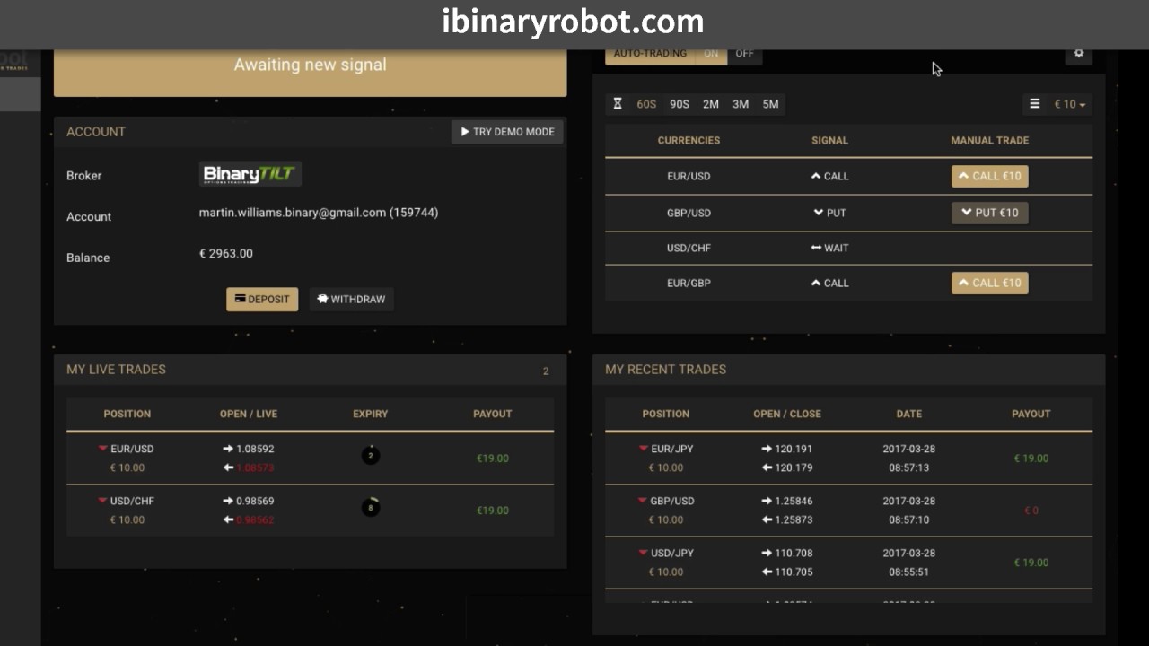 binary option robot review