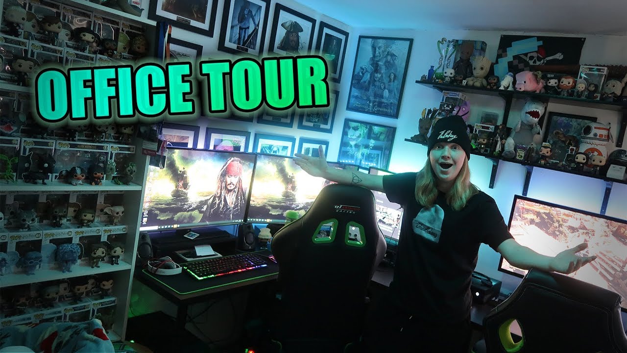 MY OFFICE / GAMING ROOM TOUR