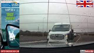 #157 WHITE VAN DRIVER TAILGATING