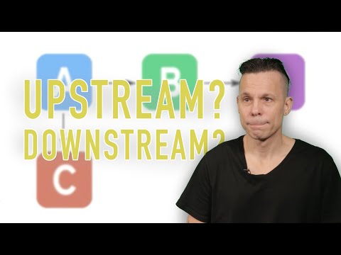 What in the world is upstream & downstream?