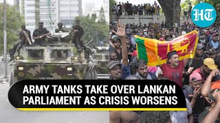 Sri Lankans VS Army: Tanks guard Parliament as anger over Pres Gotabaya intensifies | Watch screenshot 5