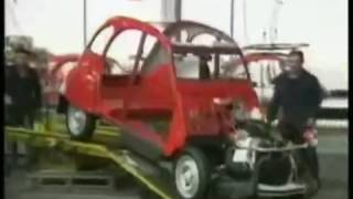 Fabrication des 2CV à l'usine Citroën de Mangualde