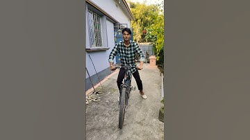 When you learn to ride a bicycle for the first time 😂😂 #funny #comedy #shorts @Anmolreactingboy