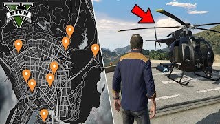 GTA 5 - All Helicopter Locations - Story Mode (Buzzard, Frogger, Maverick, & More...)