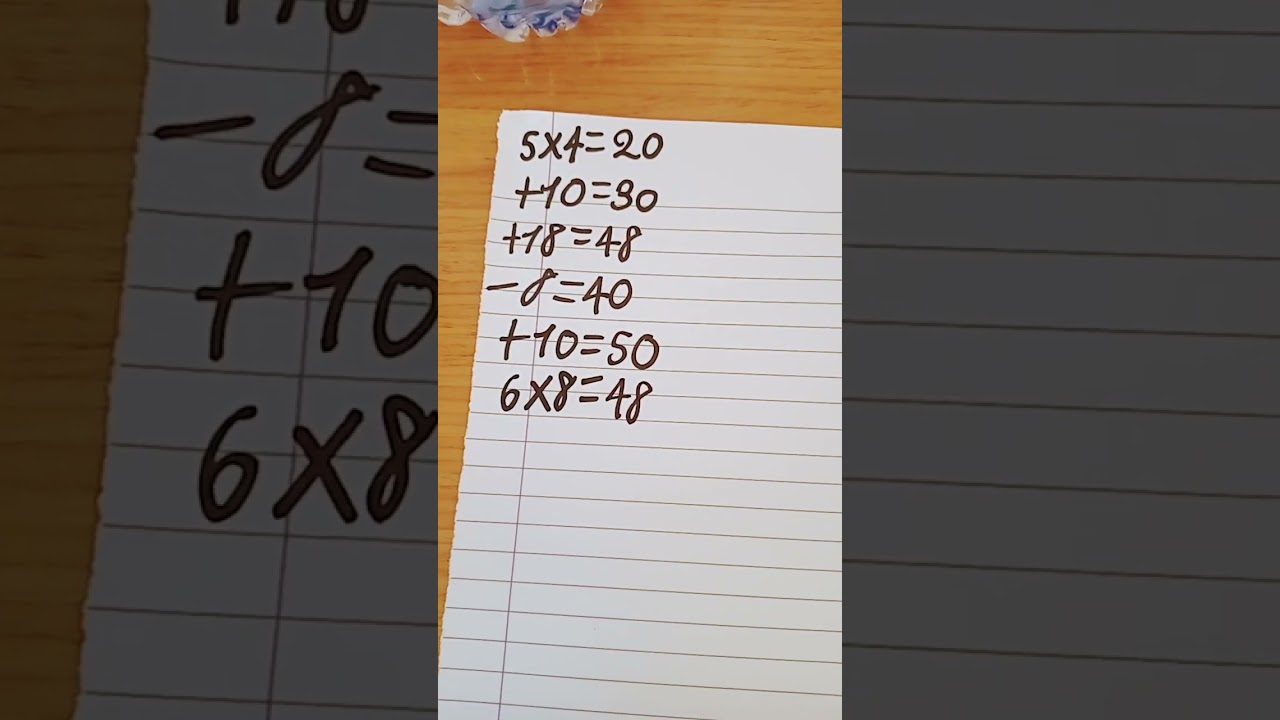 5×4=20😂❤️