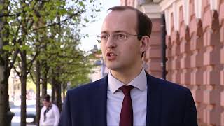 Susisiekimo Ministro Mariaus Skuodžio Spaudos Konferencija 2021-05-10