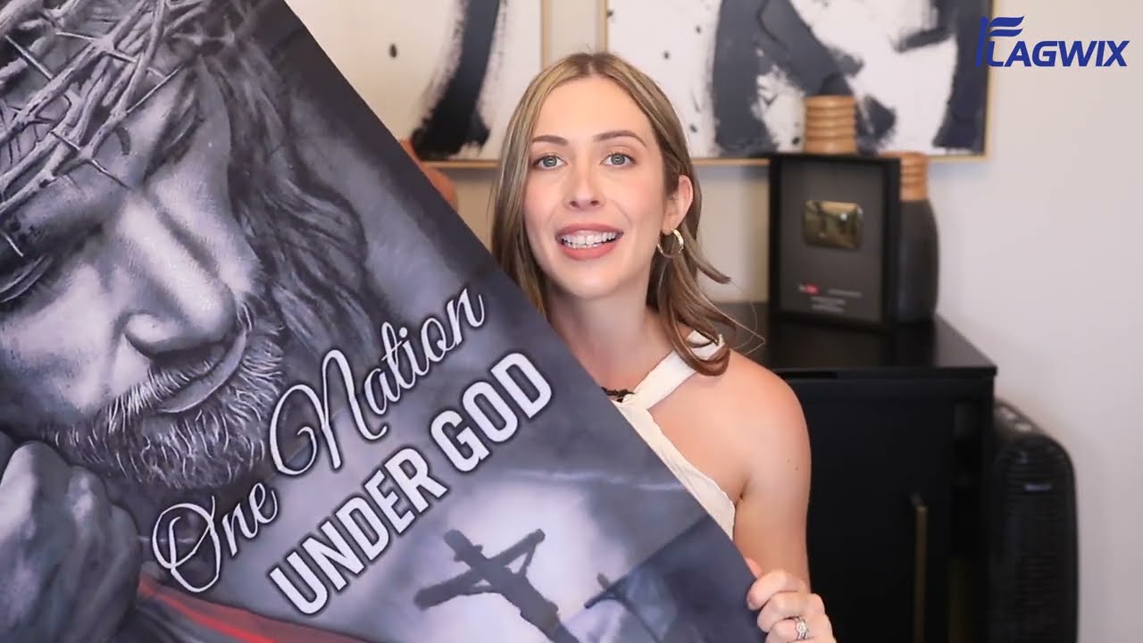 This Flagwix's Best-Selling ONE NATION UNDER GOD Flag Will Make You Unable To Take Your Eyes Off