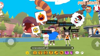 Om Bubek Main Parkour Menara Perkemahan, Playground,Dan Kayu Play Together Papi Wilson